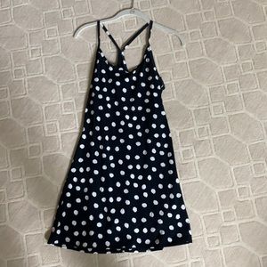 Outdoor Voices exercise dress, polka dots, size S